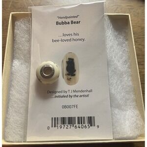 Fenton Bubba Bear- New Handmade Glass USA Retired HTF